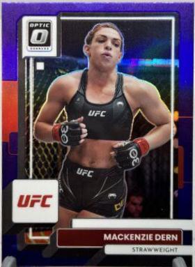 Mackenzie Dern 2023 Panini Donruss Optic UFC Base #58 Purple