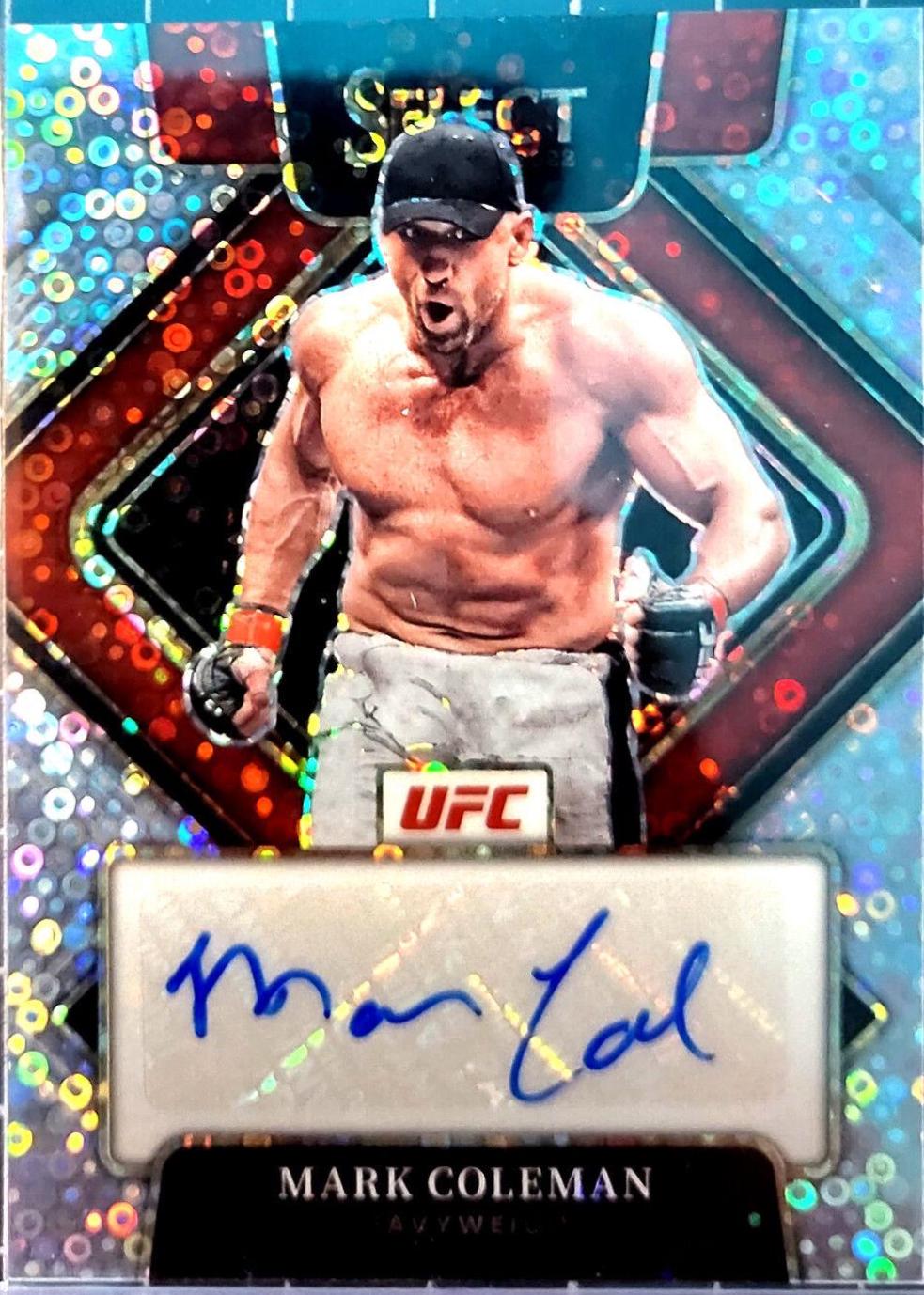 Mark Coleman 2022 Panini Select UFC Signatures #36 Disco