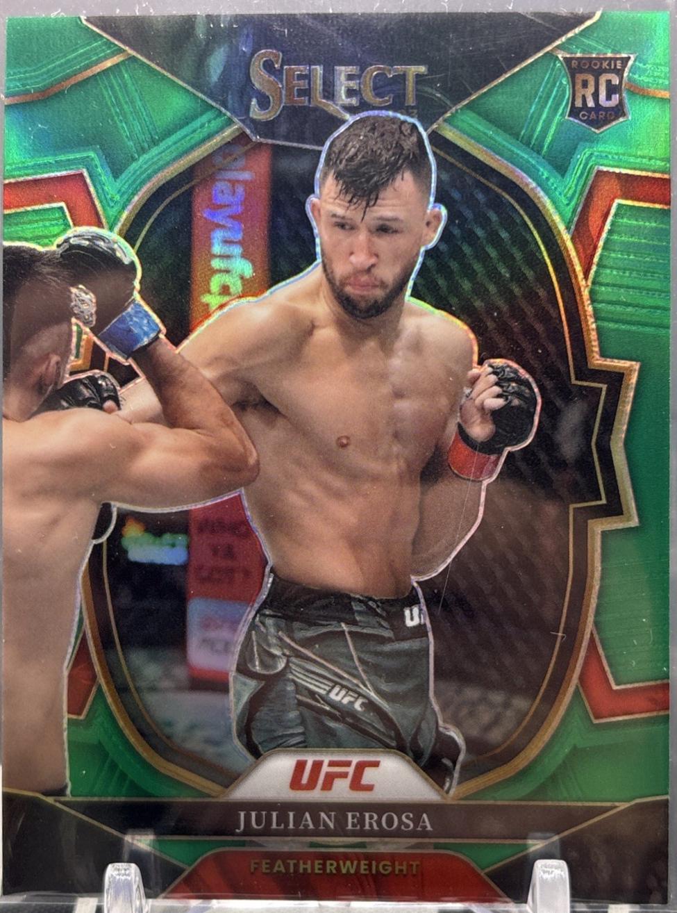 Julian Erosa 2023 Panini Select UFC Concourse #27 Green