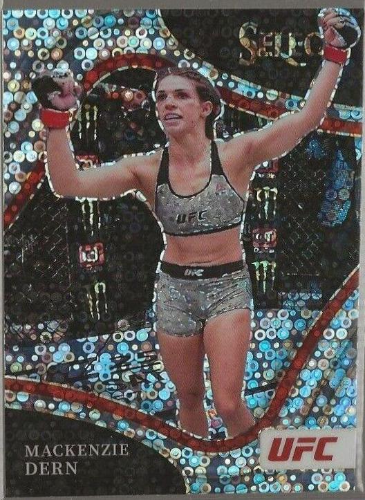 Mackenzie Dern 2022 Panini Select UFC Octagonside #263 Silver