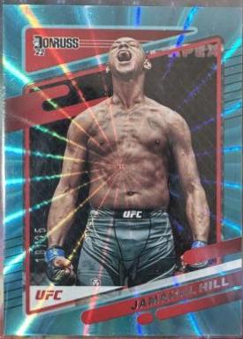 Jamahal Hill 2022 Panini Donruss UFC Base #115 Teal
