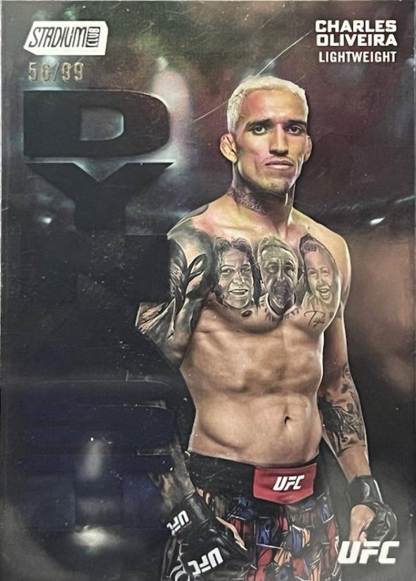 Charles Oliveira 2025 Topps Stadium Club UFC Dynasty and Destiny #DD-11 Black