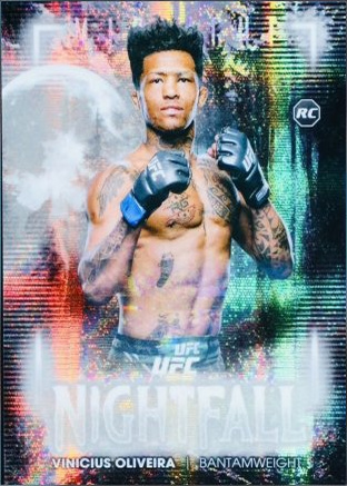 Vinicius Oliveira 2025 Topps Midnight UFC Nightfall #NF-5 Black Light