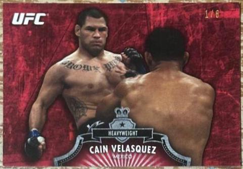 Cain Velasquez 2012 Topps UFC Bloodlines Base #33 Red