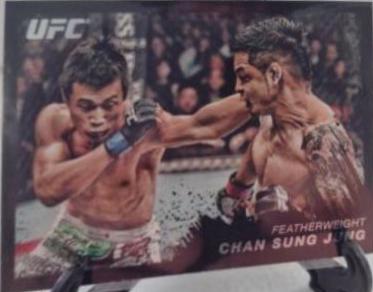 Chan Sung Jung 2011 Topps UFC Moment of Truth Base #108 Onyx