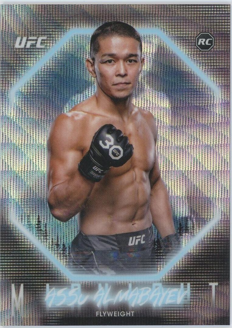 Assu Almabayev 2025 Topps Midnight UFC Base #46 Zodiac