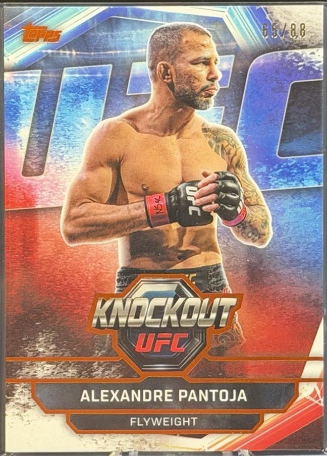 Alexandre Pantoja 2026 Topps Knockout UFC Base #15 Orange