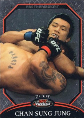 Chan Sung Jung 2011 Topps Finest UFC Base #64 Octafractor
