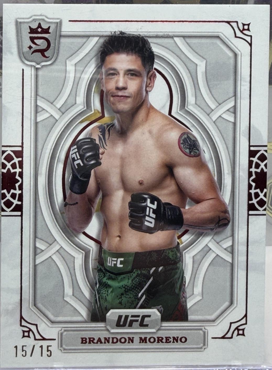 Brandon Moreno 2024 Topps Royalty UFC Base #41 Red