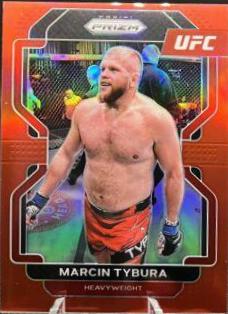 Marcin Tybura 2022 Panini Prizm UFC Base #140 Red