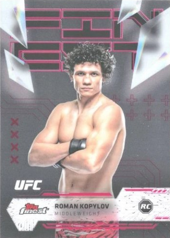 Roman Kopylov 2025 Topps Finest UFC Base Uncommon #107 Refractor