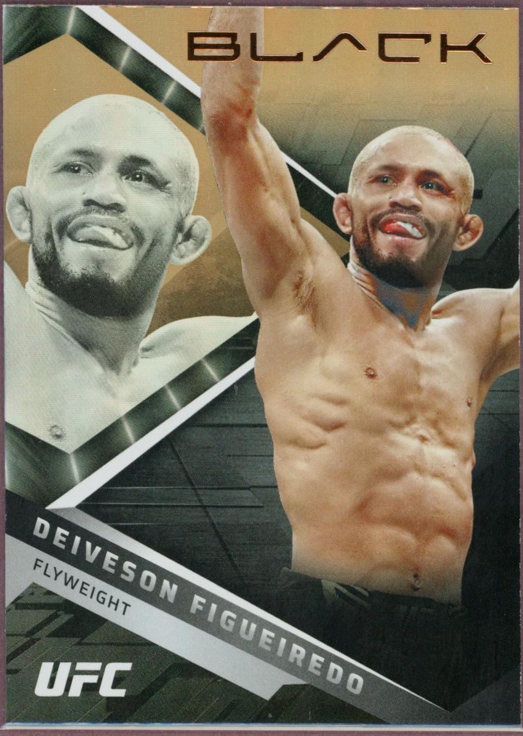 Deiveson Figueiredo 2022 Panini Chronicles UFC Base Black #217 Bronze