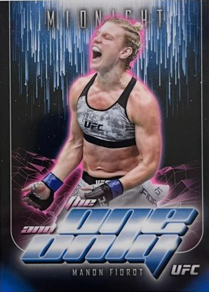 Manon Fiorot 2024 Topps Midnight UFC The One and Only #TO-17 Black Light