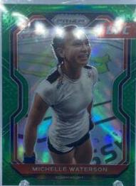 Michelle Waterson-Gomez 2021 Panini Prizm UFC Base #9 Green