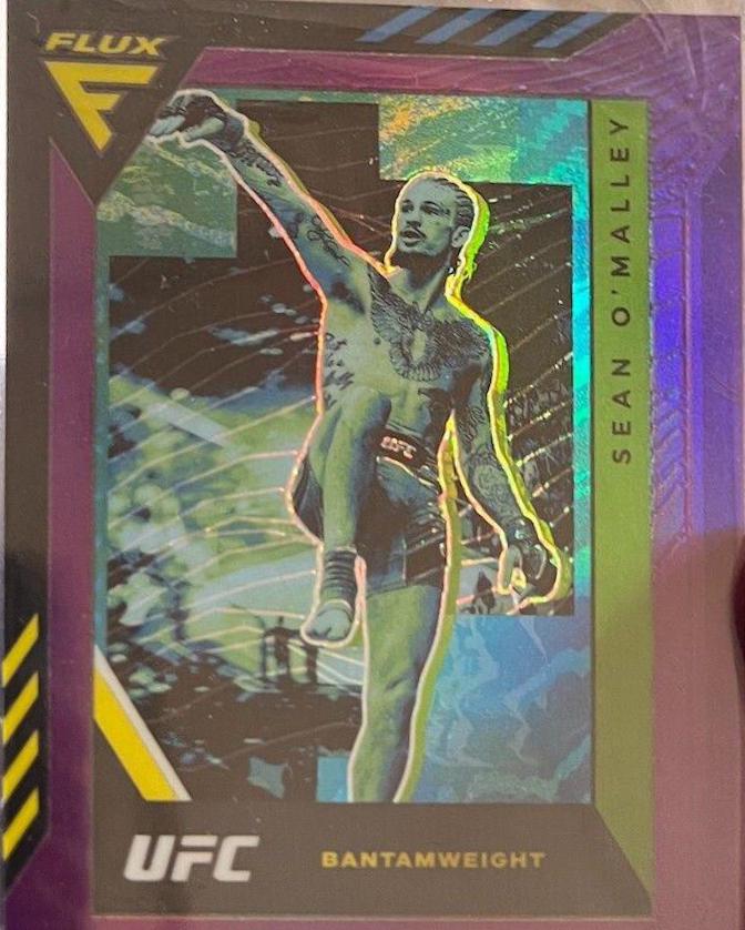 Sean O'Malley 2022 Panini Chronicles UFC Base Flux #334 Purple