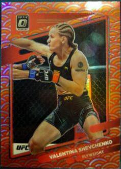Valentina Shevchenko 2022 Panini Donruss Optic UFC Base #41 Photon