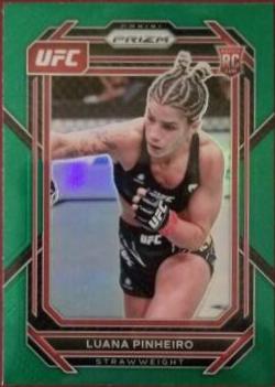 Luana Pinheiro 2023 Panini Prizm UFC Base #170 Green