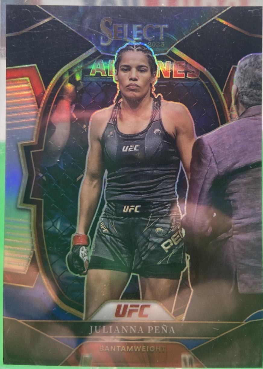 Julianna Peña 2023 Panini Select UFC Concourse #37 Tri Color