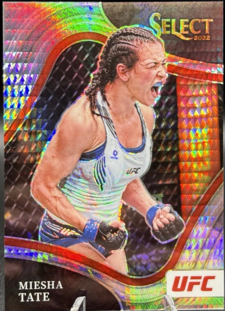 Miesha Tate 2022 Panini Select UFC Octagonside #230 Lucky Envelopes