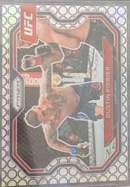 Dustin Poirier 2021 Panini Prizm UFC Base #128 Octagon