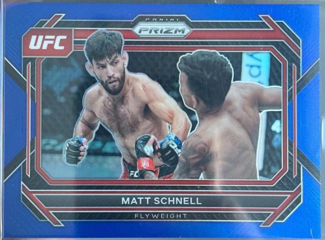 Matt Schnell 2023 Panini Prizm UFC Base #57 Blue