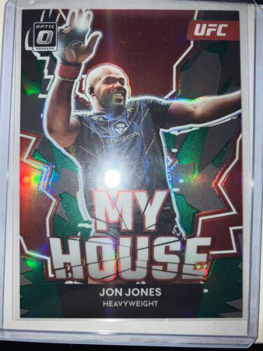Jon Jones 2023 Panini Donruss Optic UFC My House #17 Green