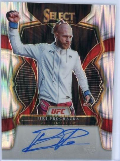 Jiri Prochazka 2023 Panini Select UFC Signatures #17 Flash