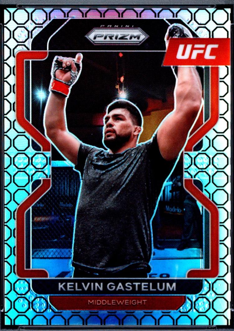 Kelvin Gastelum 2022 Panini Prizm UFC Base #176 Octagon