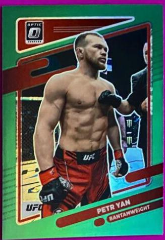 Petr Yan 2022 Panini Donruss Optic UFC Base #74 Green