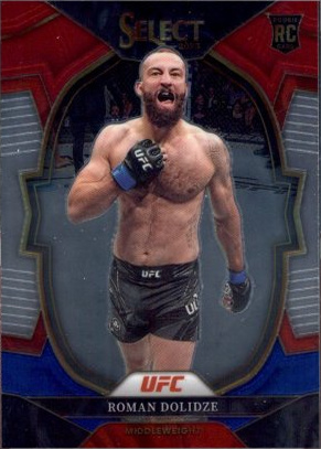 Roman Dolidze 2023 Panini Select UFC Concourse #3 Tiger