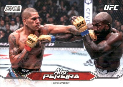 Alex Pereira 2025 Topps Stadium Club UFC Base #97 Blue