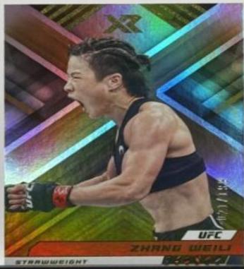 Zhang Weili 2023 Panini Chronicles UFC Base XR #283 Bronze