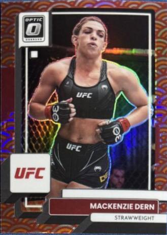 Mackenzie Dern 2023 Panini Donruss Optic UFC Base #58 Photon