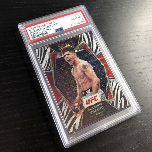 Brandon Moreno 2022 Panini Select UFC Premier Level #191 Zebra