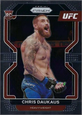 Chris Daukaus 2022 Panini Prizm UFC Base #199 Black