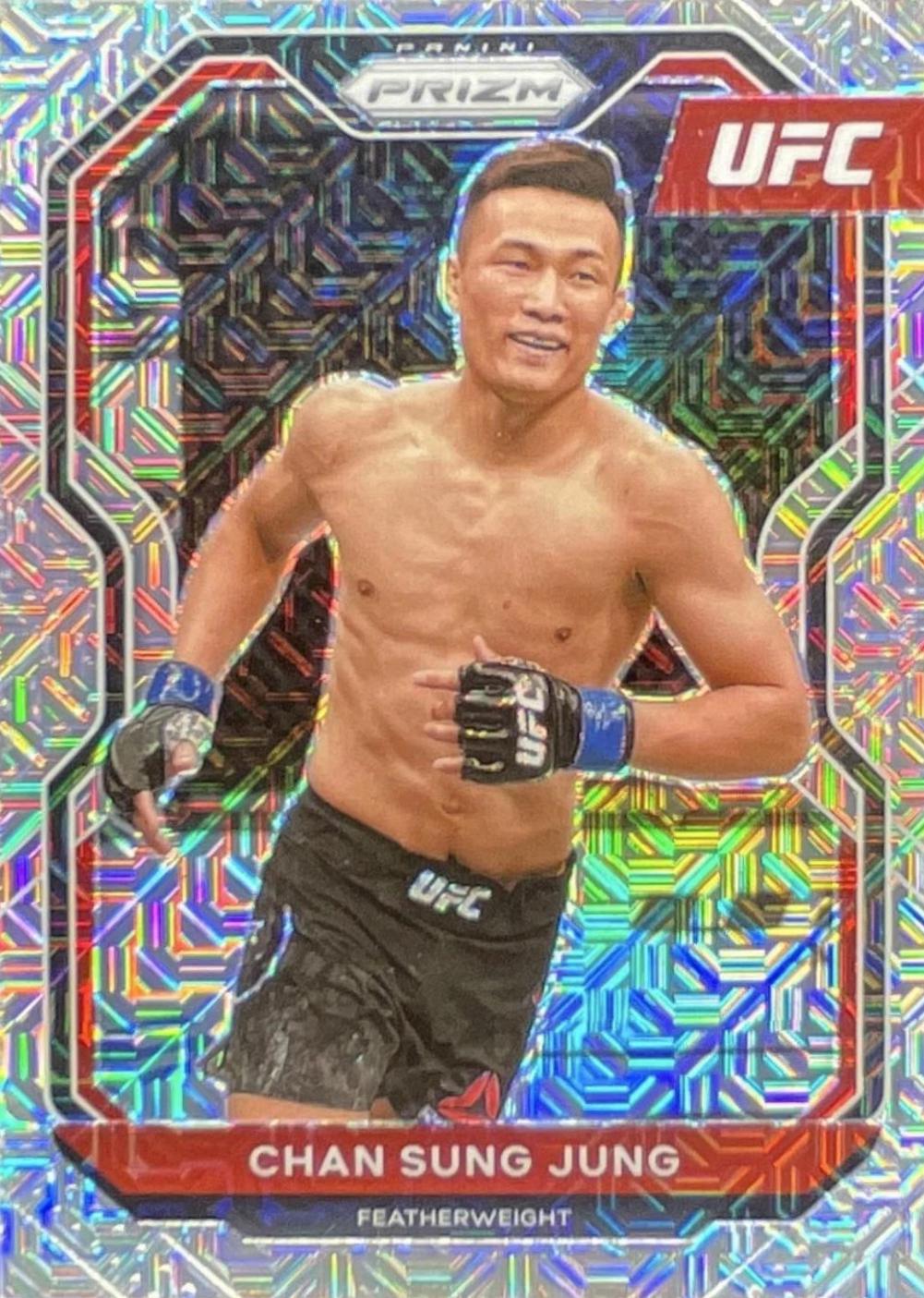 Chan Sung Jung 2021 Panini Prizm UFC Base #78 Mojo