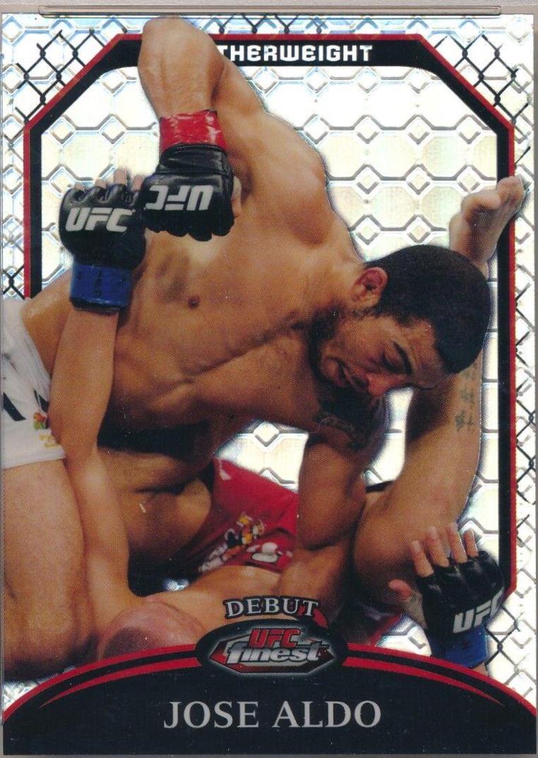 José Aldo 2011 Topps Finest UFC Base #95 Octafractor