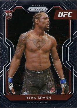 Ryan Spann 2021 Panini Prizm UFC Base #41 Lucky Envelopes