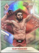Islam Makhachev 2022 Panini Chronicles UFC Base Phoenix #323 Green