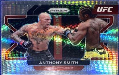 Anthony Smith 2022 Panini Prizm UFC Base #85 Hyper