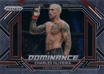 Charles Oliveira 2023 Panini Prizm UFC Dominance #30 Black