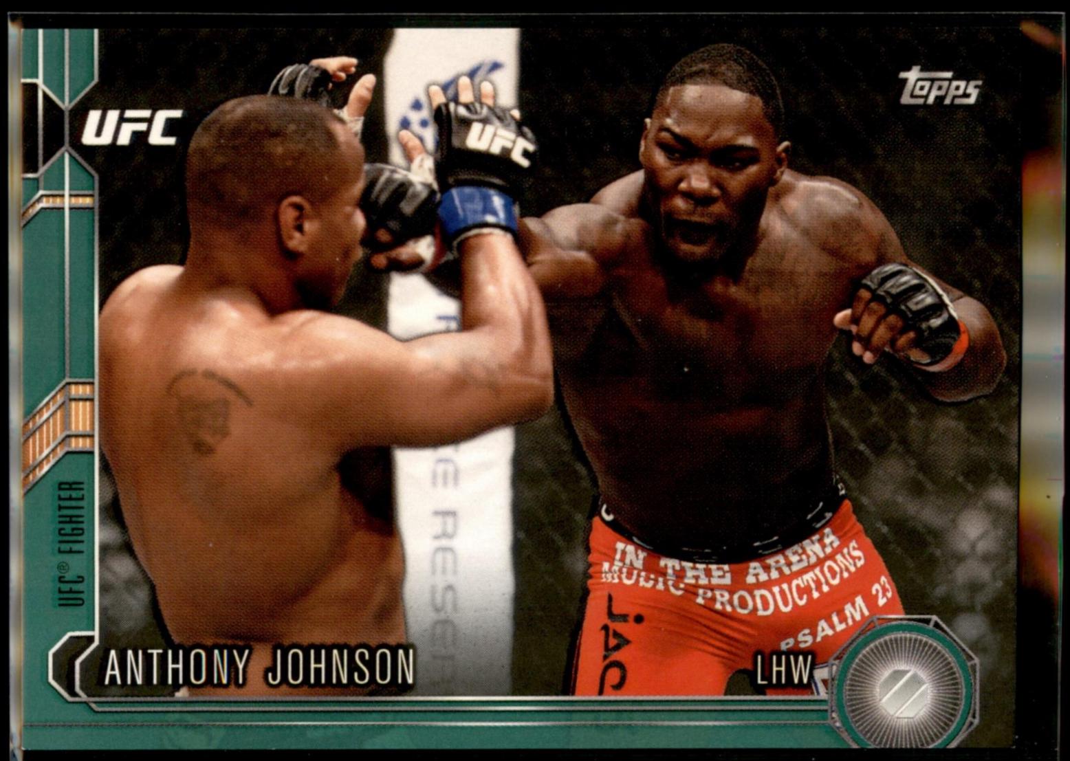 Anthony Johnson 2015 Topps UFC Chronicles Base #48 Green