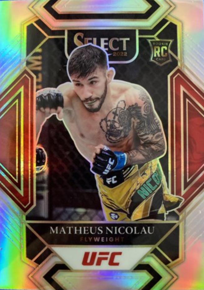 Matheus Nicolau 2022 Panini Select UFC Mezzanine #352 Silver