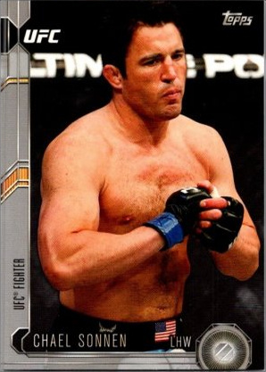 Chael Sonnen 2015 Topps UFC Chronicles Base #26 Sepia