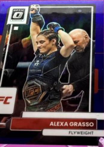 Alexa Grasso 2023 Panini Donruss Optic UFC Base #67 Purple