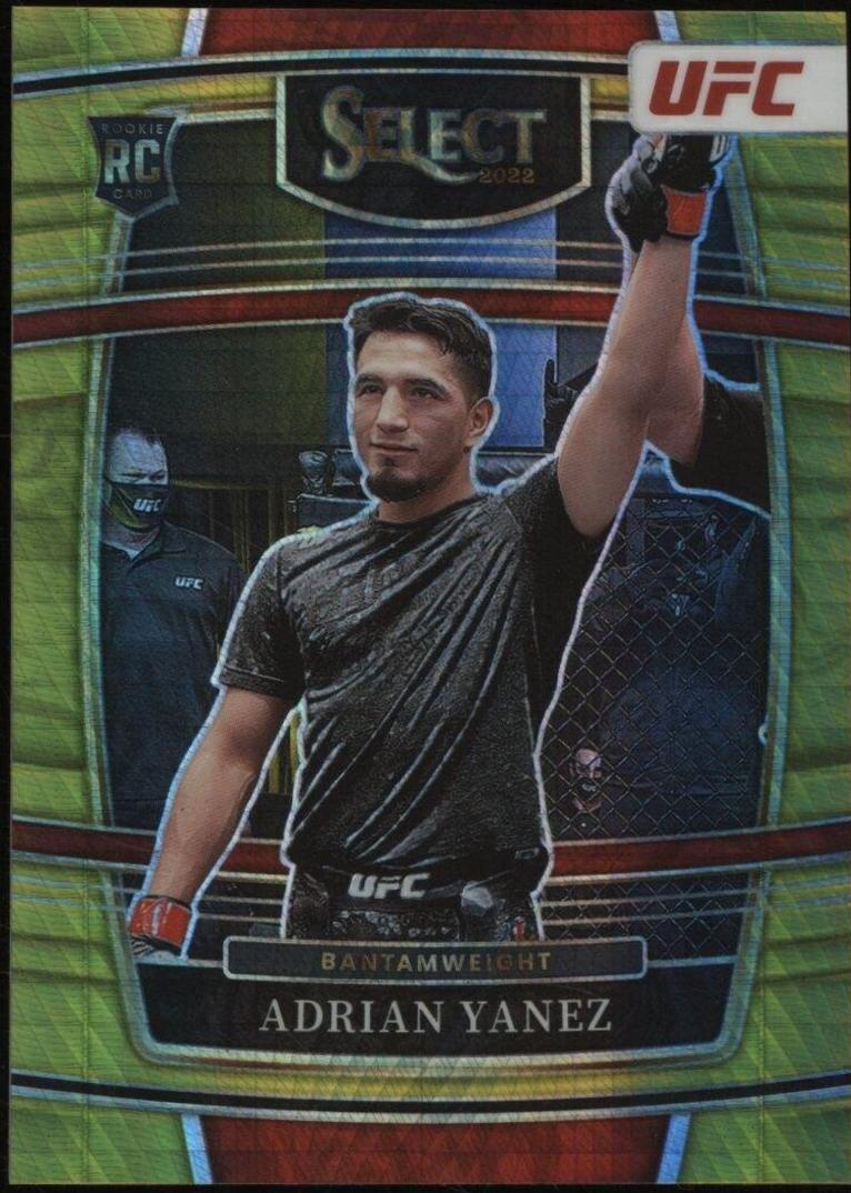 Adrian Yanez 2022 Panini Select UFC Concourse #59 Lucky Envelopes