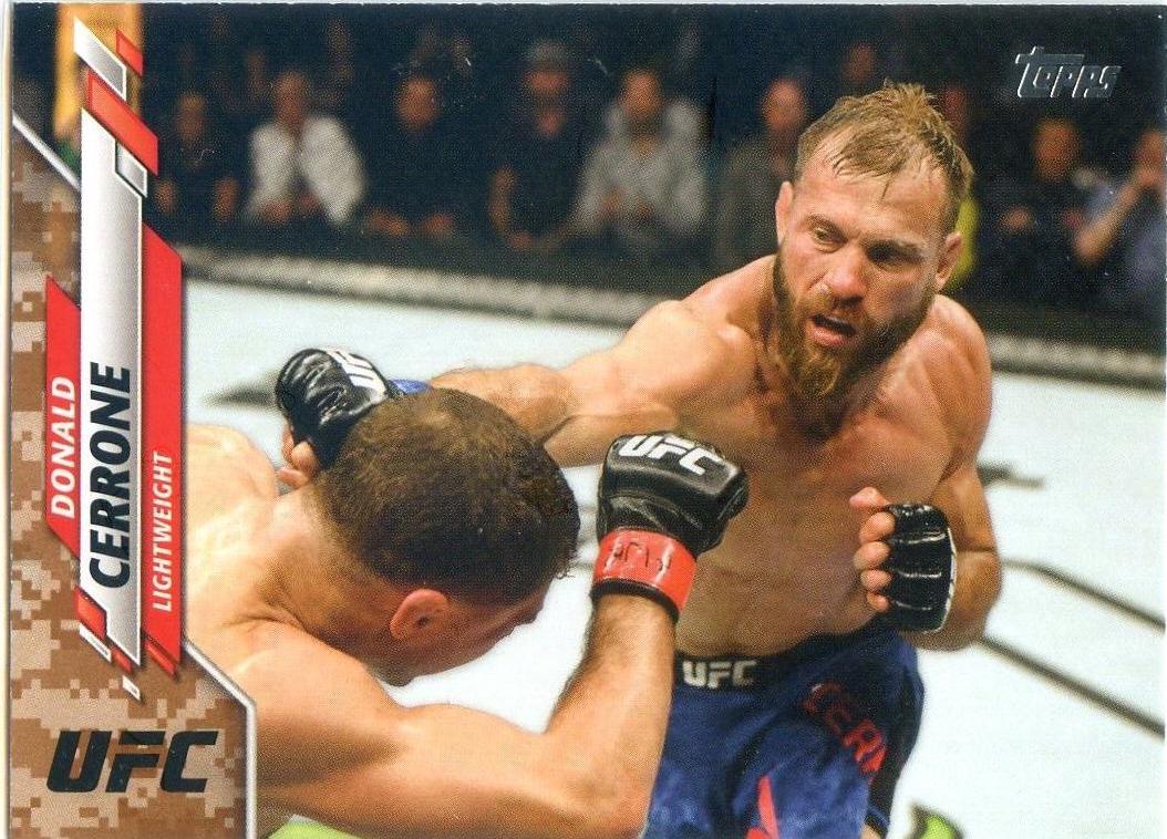 Donald Cerrone 2020 Topps UFC Base #54 Camo