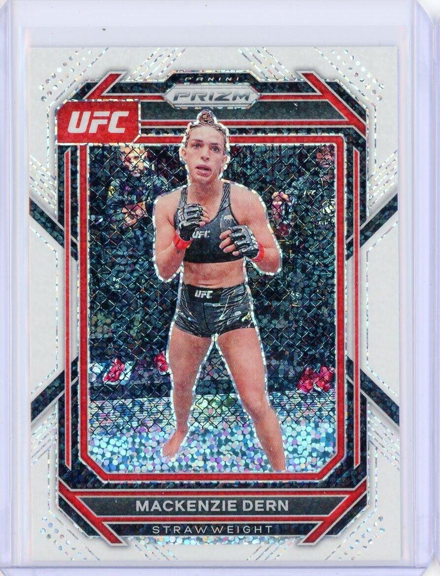 Mackenzie Dern 2023 Panini Prizm UFC Base #180 White Sparkle