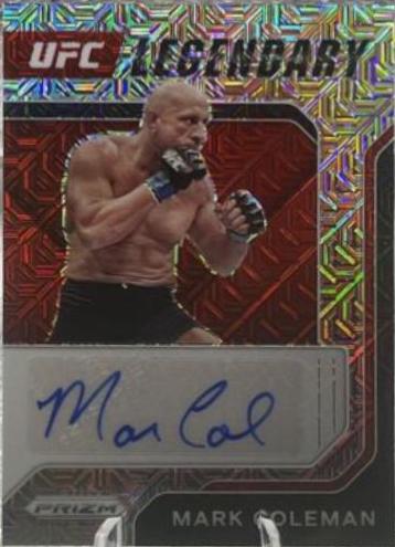 Mark Coleman 2022 Panini Prizm UFC Legendary Signatures #4 Mojo