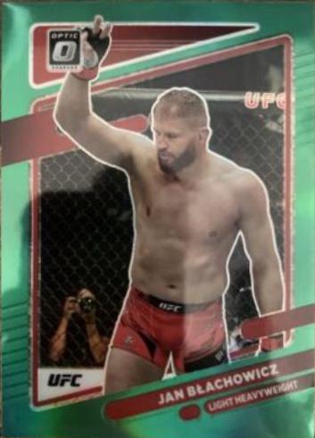 Jan Błachowicz 2022 Panini Donruss Optic UFC Base #76 Green